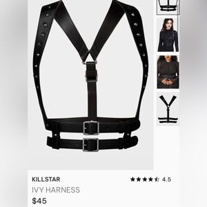 Killstar Ivy Black Harness